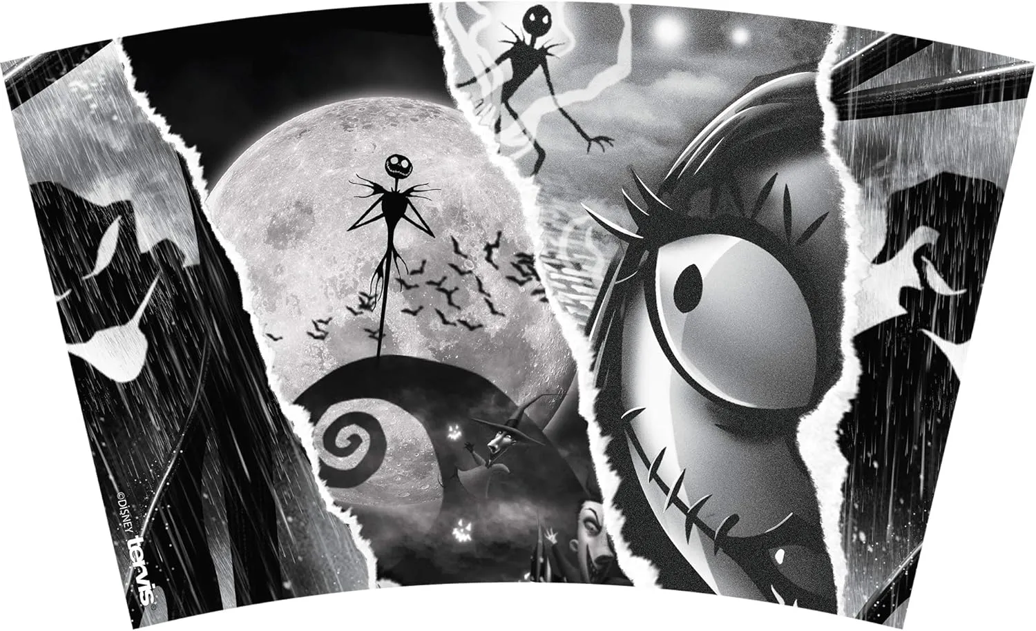 Tervis Disney - Nightmare Before Christmas Made in USA Double Walled Insulated Tumbler Travel Cup Keeps Drinks Cold & Hot, 16oz, Classic