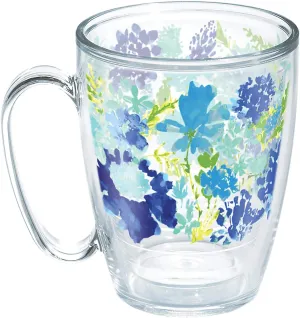 Tervis Fiesta Meadow Floral Made in USA Double Walled Insulated Tumbler Cup Keeps Drinks Cold & Hot, 16oz Mug, Classic Unlidded