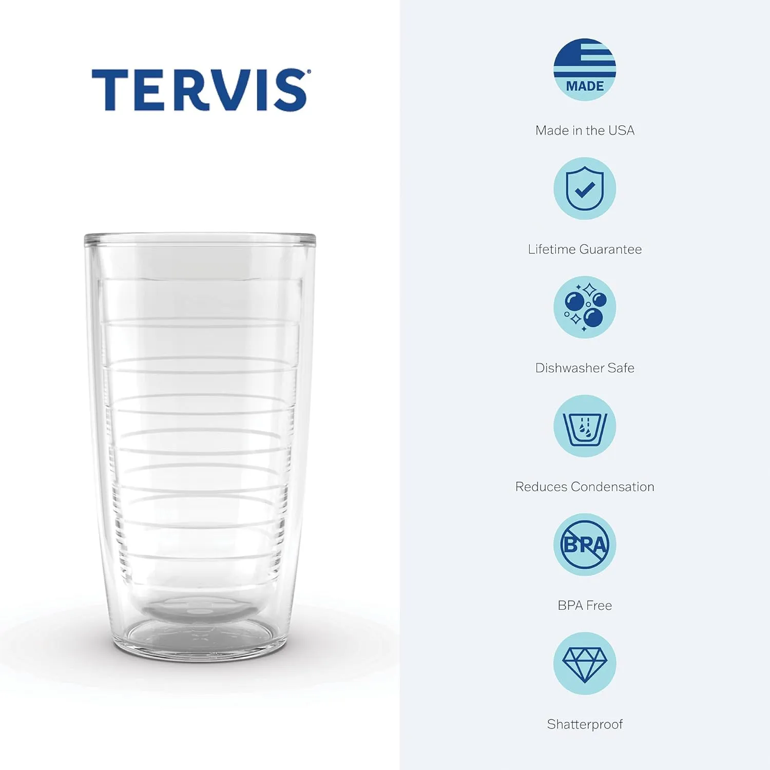 Tervis Flat Art Dogs Made in USA Double Walled Insulated Tumbler Travel Cup Keeps Drinks Cold & Hot, 16oz, Classic