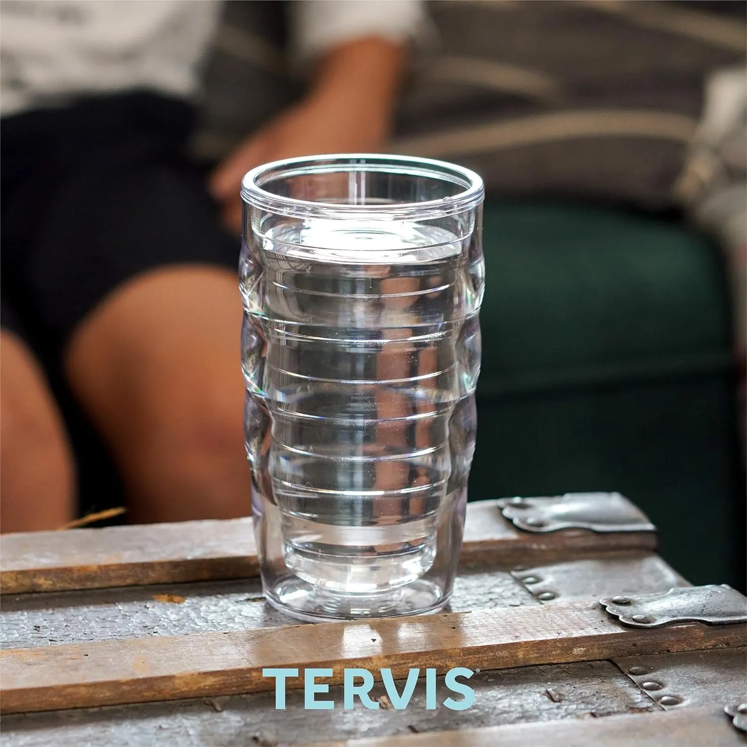 Tervis Ice Popsicle Collection Made in USA Double Walled Insulated Tumbler Travel Cup Keeps Drinks Cold & Hot, 10oz Wavy, Watermelon Pop