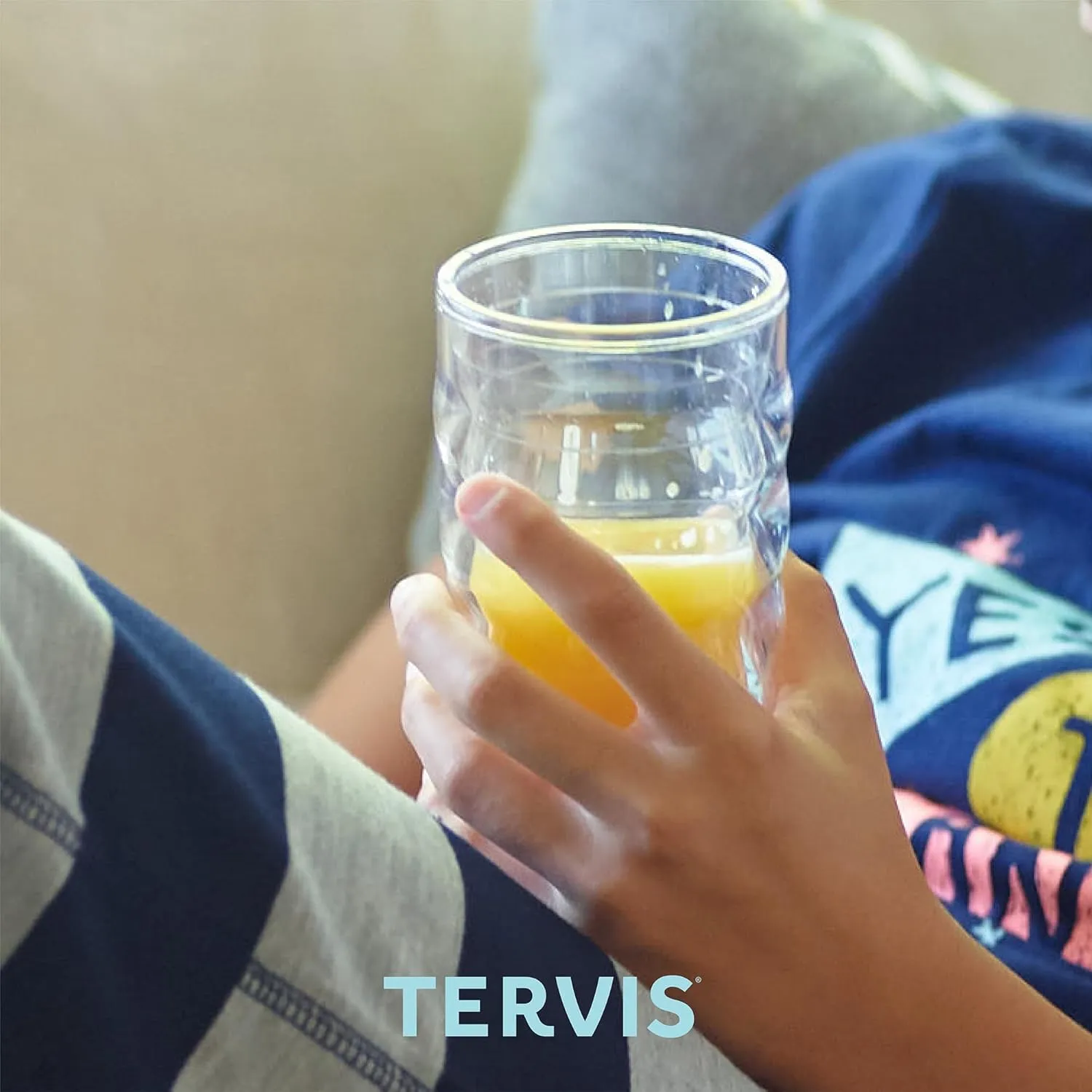 Tervis Ice Popsicle Collection Made in USA Double Walled Insulated Tumbler Travel Cup Keeps Drinks Cold & Hot, 10oz Wavy, Watermelon Pop