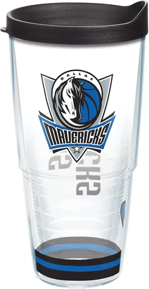 Tervis Made in USA Double Walled NBA Dallas Mavericks Arctic Insulated Tumbler Cup Keeps Drinks Cold & Hot, 24oz, Classic