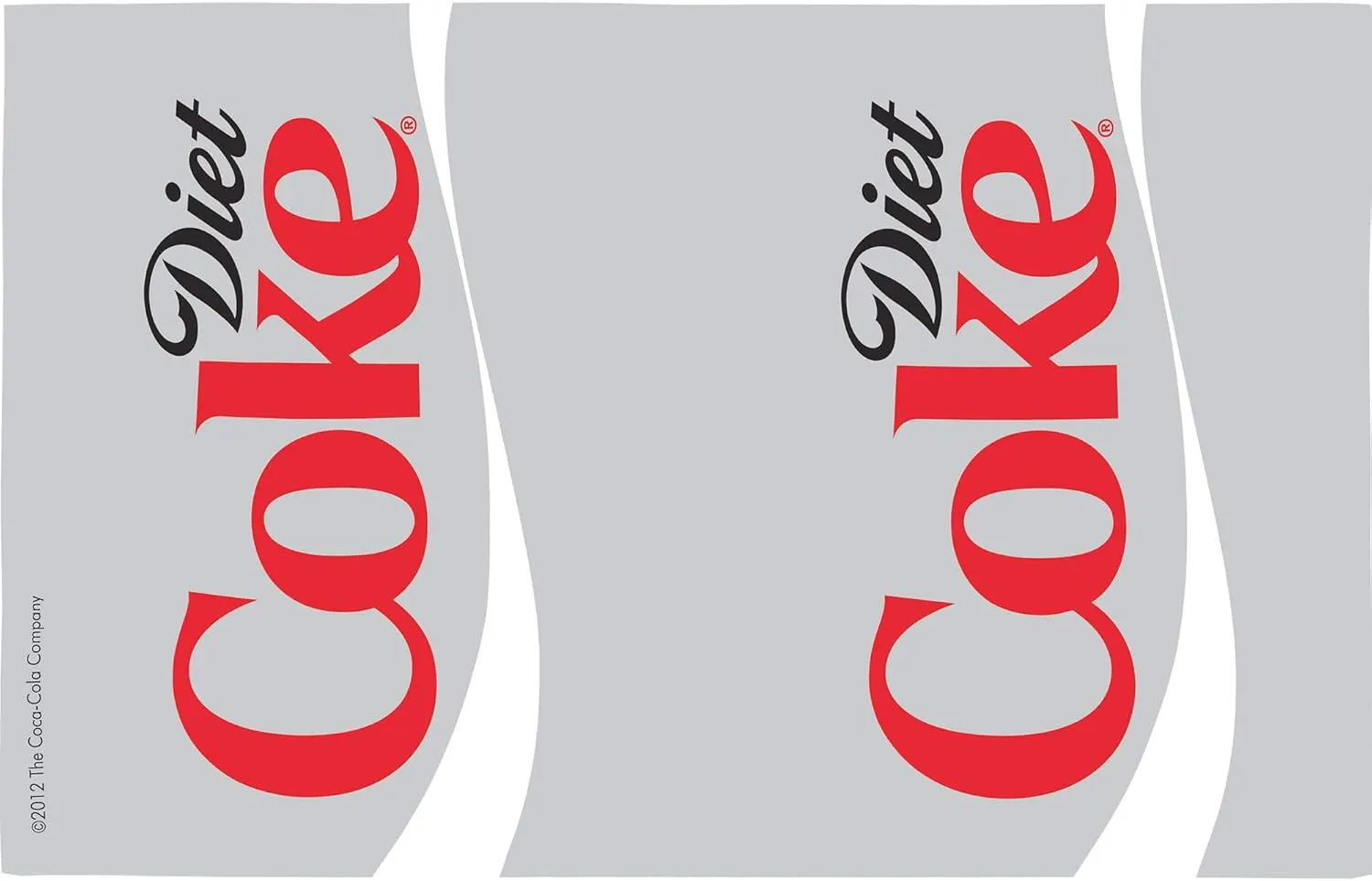 Tervis Plastic, Coca-Cola - Diet Coke Tumbler with Wrap and Frosted Lid 16oz, Clear