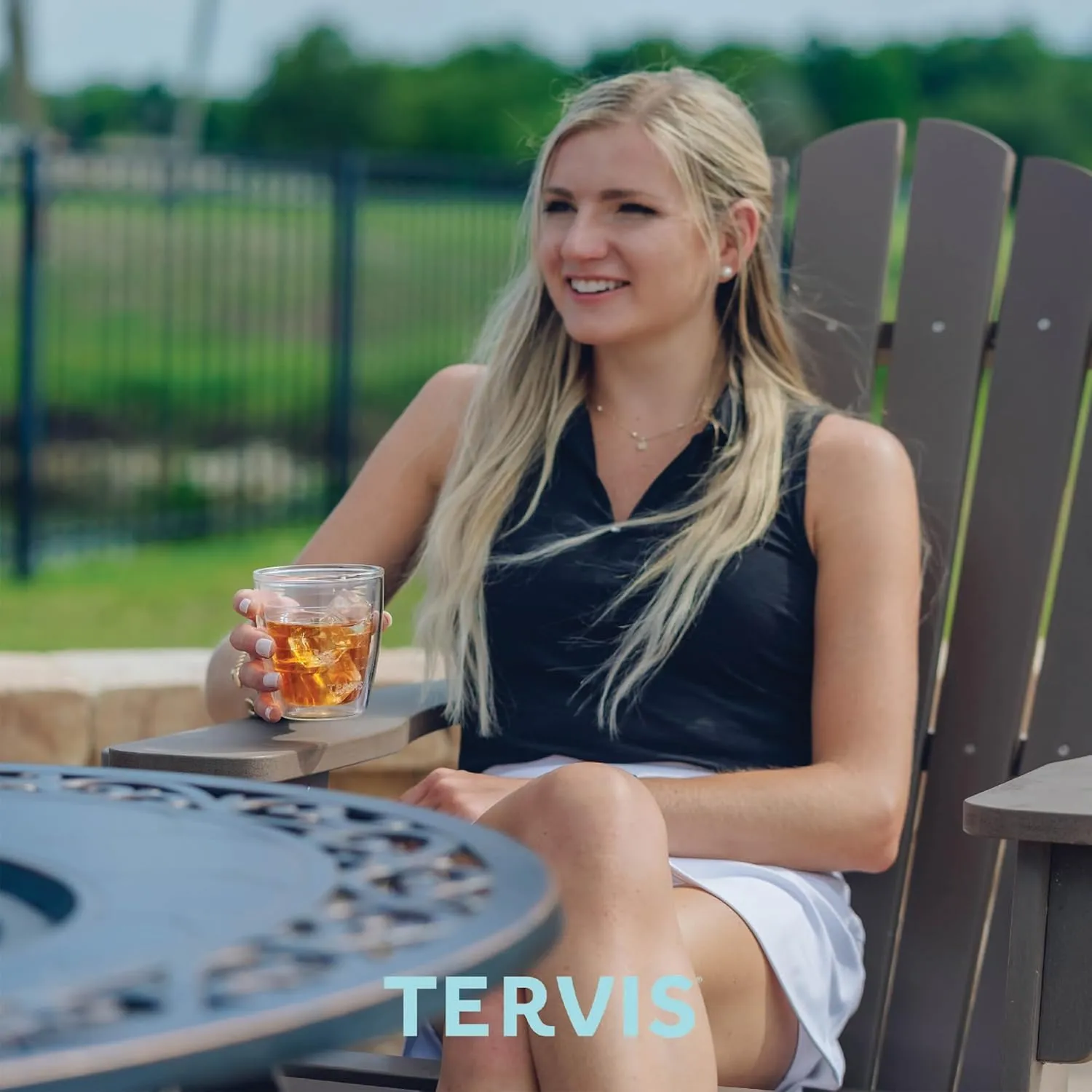 Tervis The Links Golf Collection Out of Bounds Made in USA Double Walled Insulated Tumbler Travel Cup Keeps Drinks Cold & Hot, 12oz, Out Of Bounds