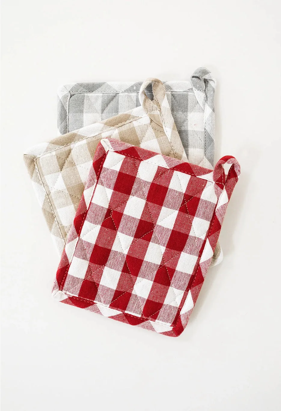 The Checkered Pot Holders