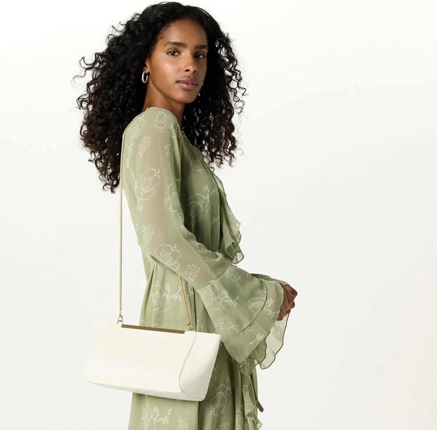 The Drop Harlei Framed Clutch