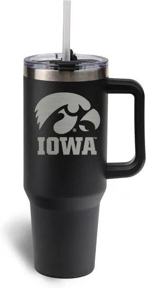 The Memory Company | Licensed NCAA 40oz Game Day Tumbler with Laser Engraved Team Logo