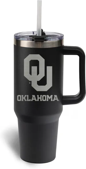 The Memory Company | Licensed NCAA 40oz Game Day Tumbler with Laser Engraved Team Logo