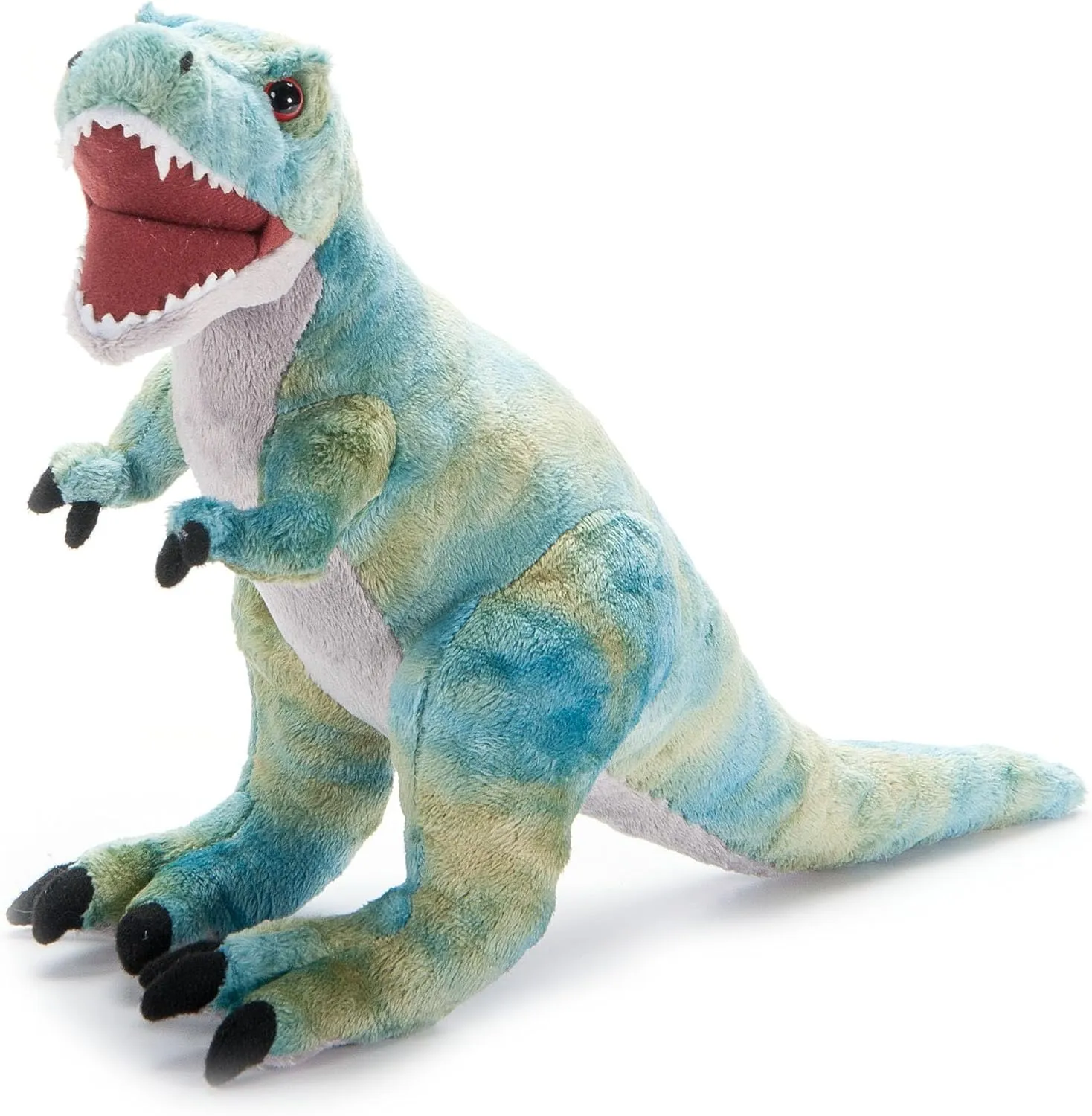 The Petting Zoo T-Rex Dinosaur Stuffed Animal Plushie, Gift for Kids, Dinosaur Animals, Green T-Rex Dinosaur Plush Toy 20 inches