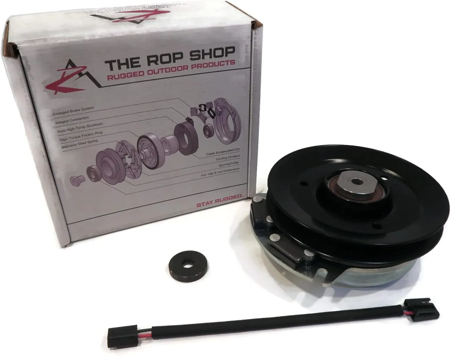 The ROP Shop | Electric PTO Clutch for Warner 521854, 5218-140, 5218140, 5218-158, 5218-207