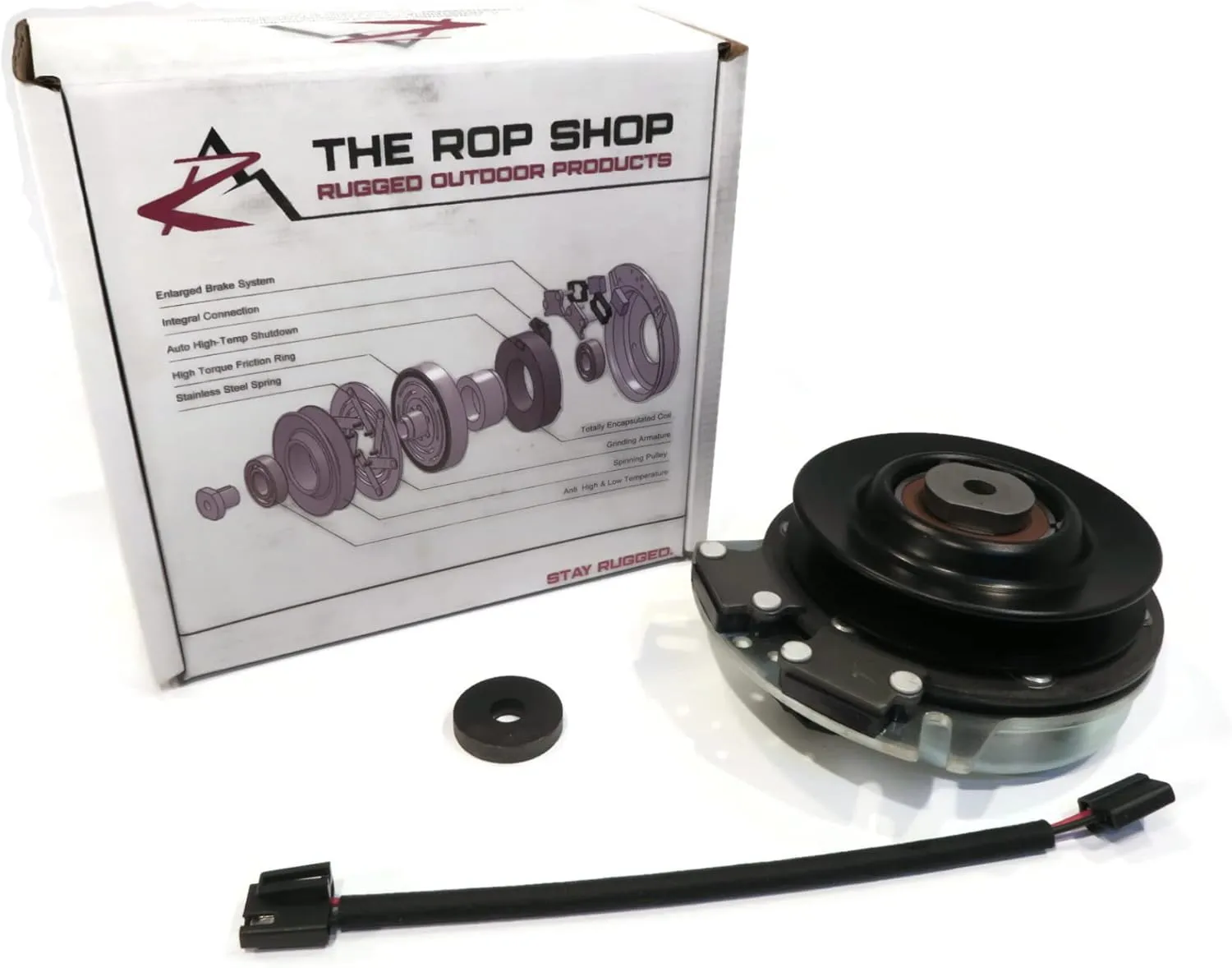 The ROP Shop | Electric PTO Clutch for Warner 5219-102, 5219102, 5219-15, 521915, 5219-22 Lawn