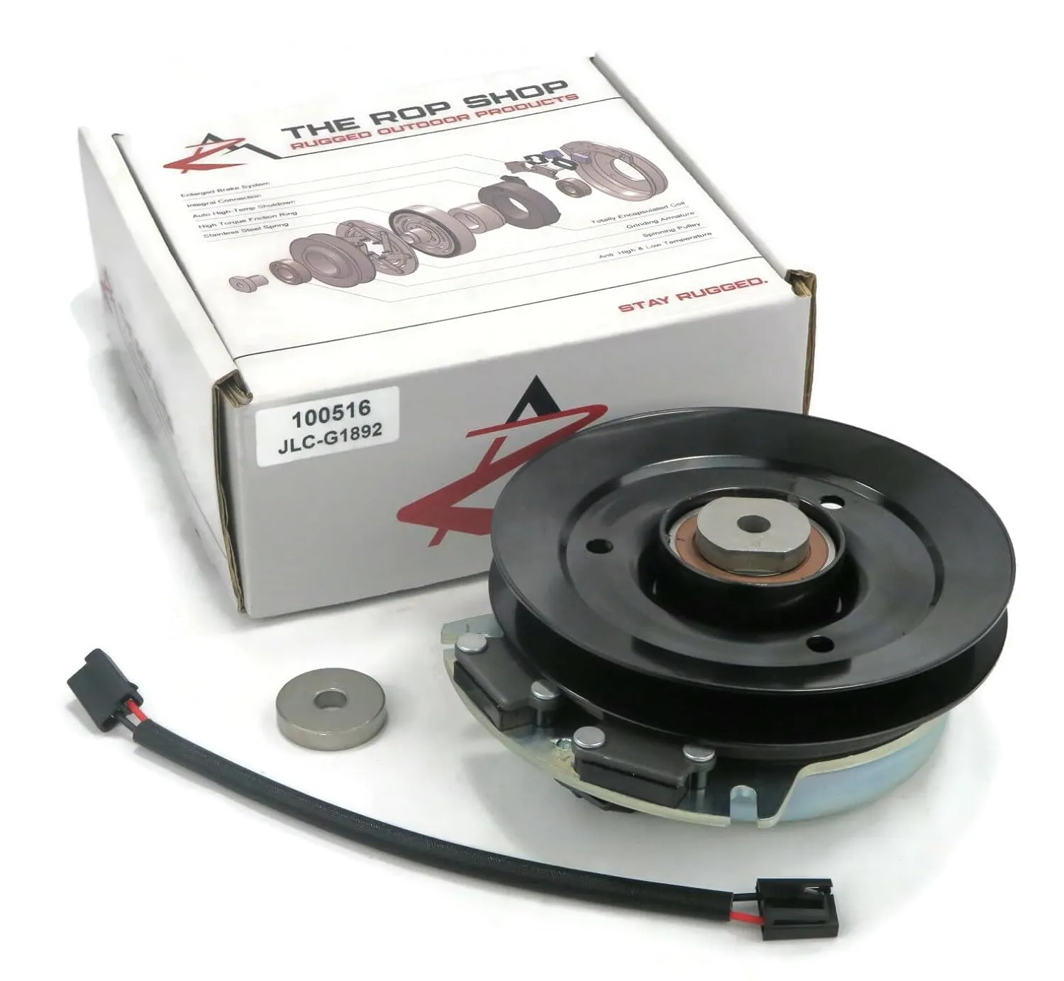 The ROP Shop | Electric PTO Clutch Replaces Warner 5218-201, 5218201 - Lawn Mower Engine Motor