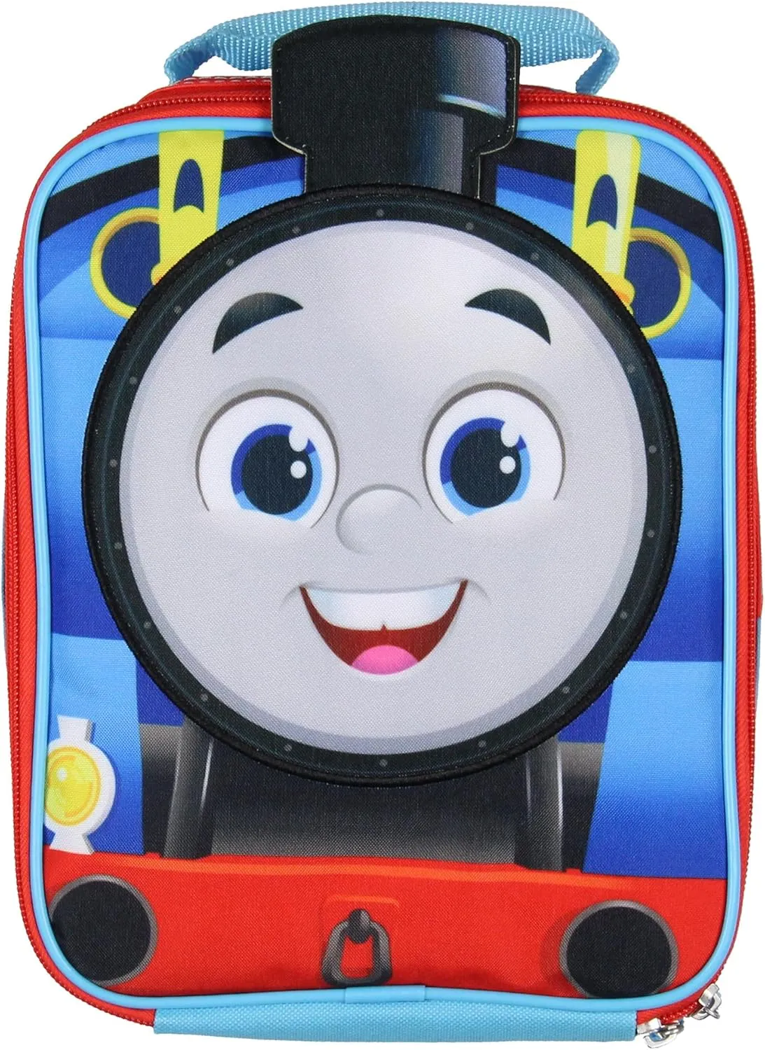 Thomas The Train Kids Lunch Box 3D Engine Insulated Lunch Bag Tote For Hot And Cold Food, Drinks, And Snacks