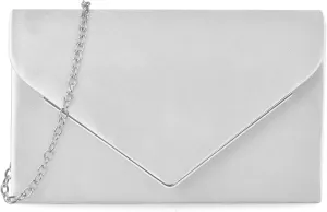 TINDTOP Evening Clutch Purses for Women Handbags for Formal Wedding Party Cocktail Prom Crossbody Shoulder Envelope Bag