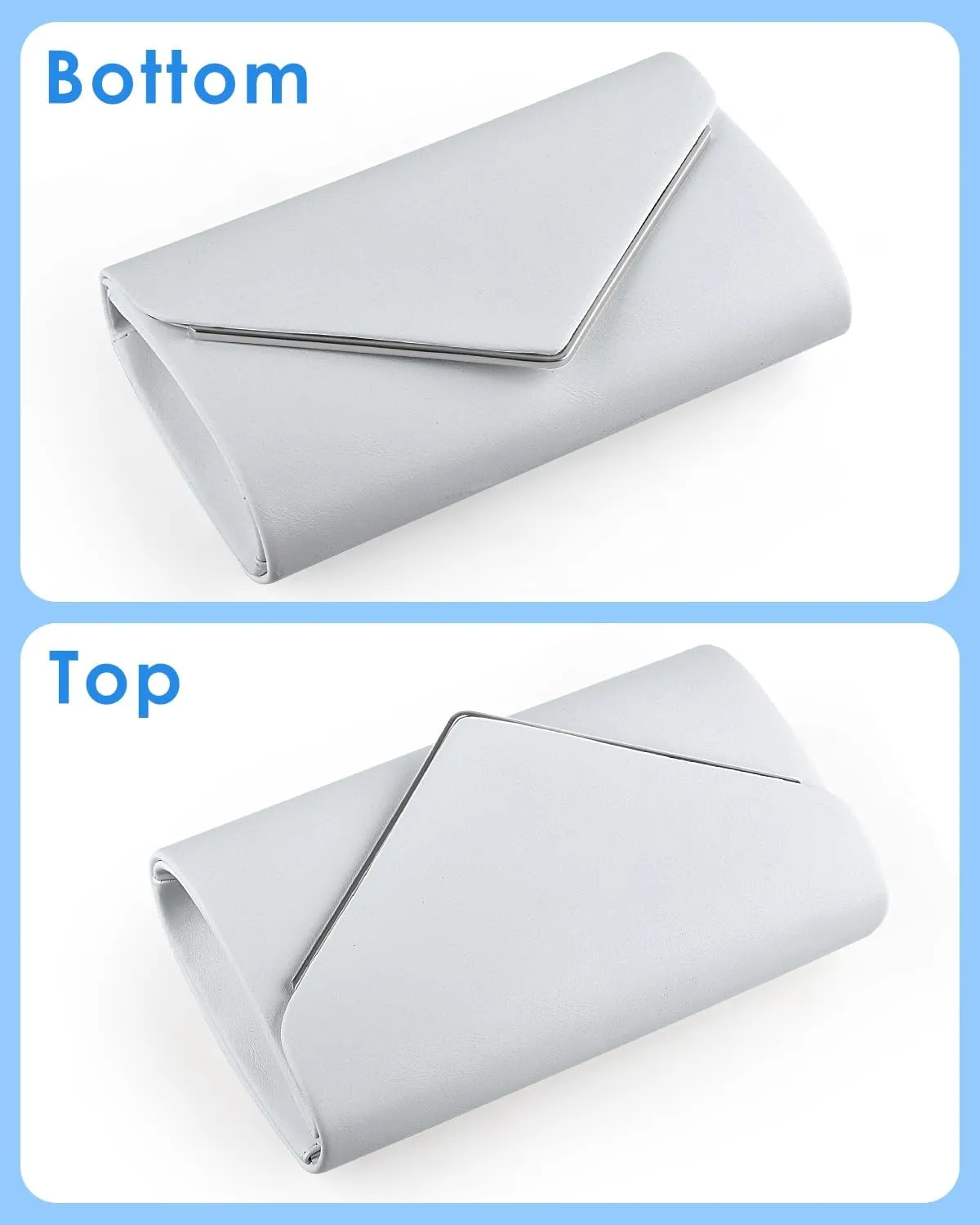 TINDTOP Evening Clutch Purses for Women Handbags for Formal Wedding Party Cocktail Prom Crossbody Shoulder Envelope Bag