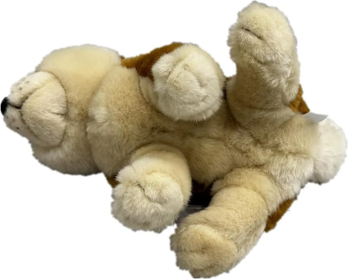 Tiny Heart Simulation Shiba Inu Plush Toys, Realistic Shiba Inu Stuffed Animal Soft and Cute Dog Plush Toys 7.87inch, Birthday Gifts for Kids