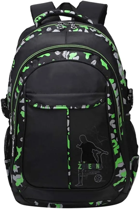TONLEN School Backpack and Lunch Bag Set for Boys Heavy Duty Middle Elementary Children's Book Bag