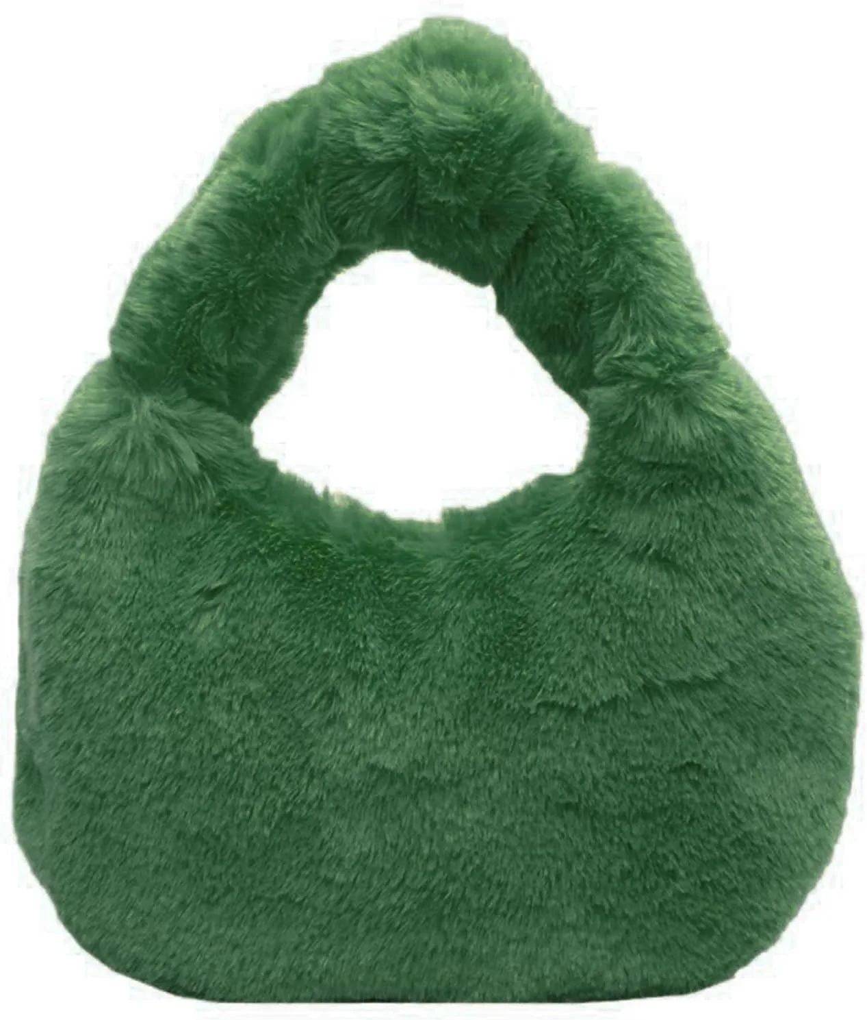 Tote Fluffy Bag Faux Fur Purses for Women Plush Handbag Cute Purse For Autumn And Winter