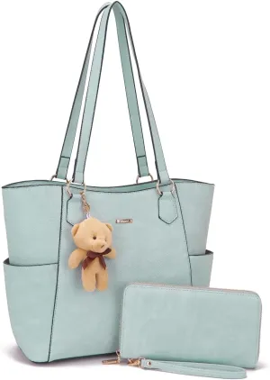 Tote Handbags for Women Purse and Wallet Set Large Shoulder Bags Crossbody Purses Satchel