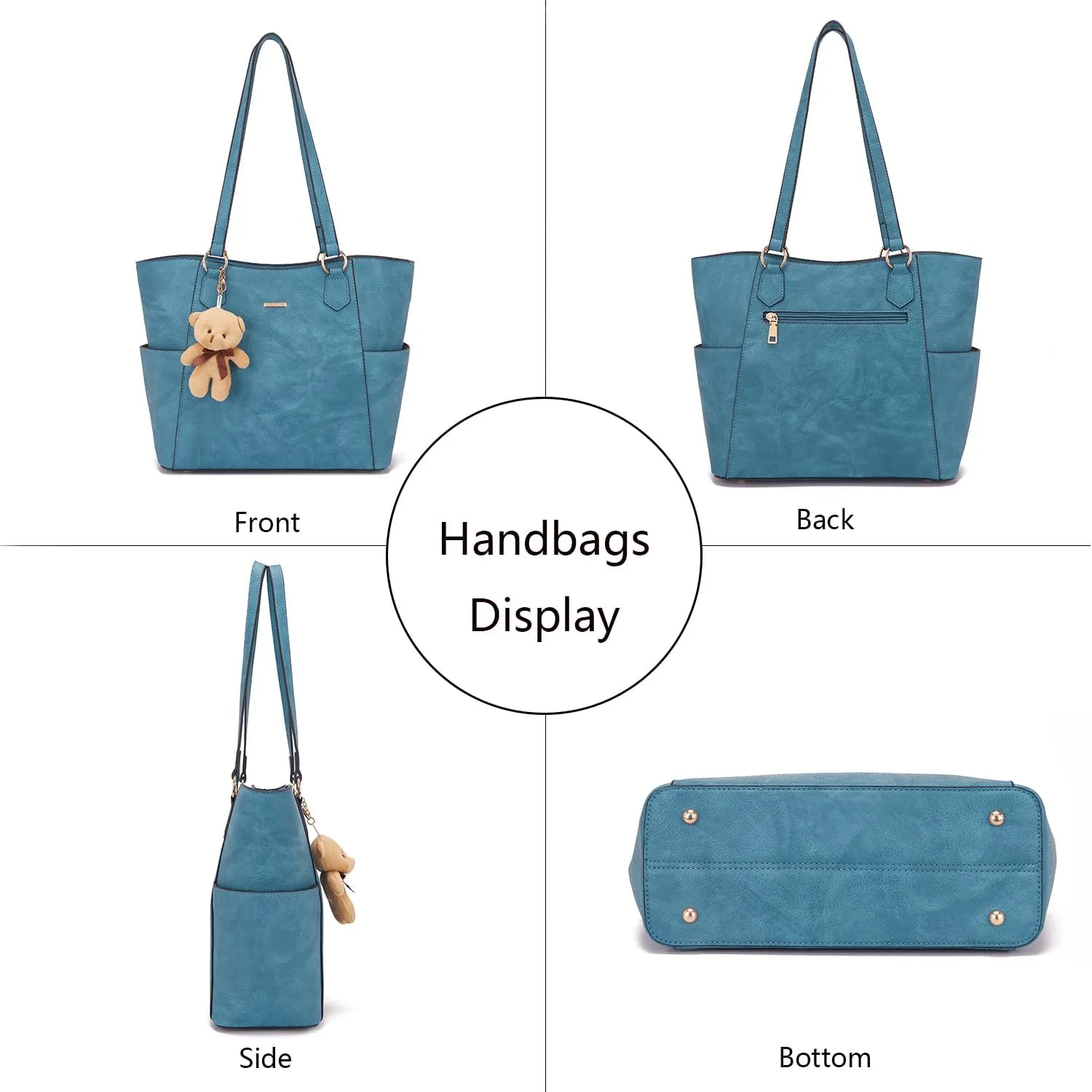 Tote Handbags for Women Purse and Wallet Set Large Shoulder Bags Crossbody Purses Satchel