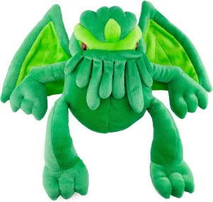 Toy Vault Cthulhu Plush, 12-Inch; Stuffed Horror Toy Based on H.P. Lovecraft's Weird Fiction, Medium Size
