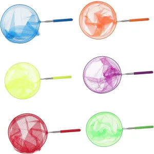 Trap Viewer Boys and Girls Outdoor Toy 6pcs Telescopic Stainless Steel Mesh Bag for Collection