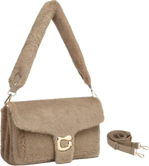 Travistar Crossbody Bags for Women Trendy - Small Cross Body Purse Shoulder Bag Leather Handbags Evening Clutch with 2 Straps