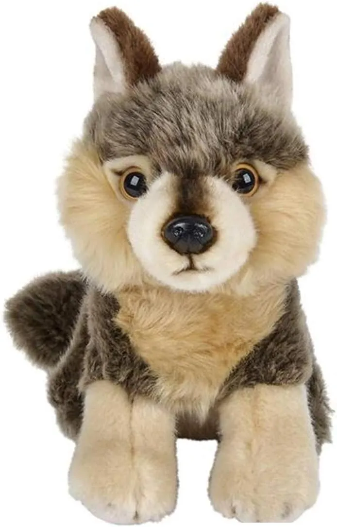 Tribello Wolf stuffed animal Plush wolf toy 7” inch