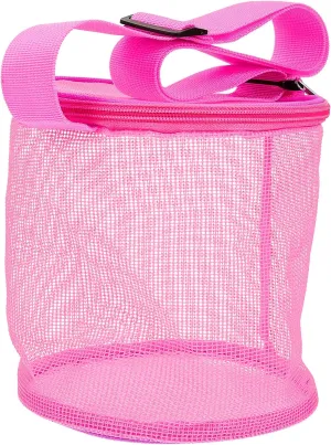Unique Shape Mesh Seashell Bag Beach Toy Storage Bag for Boys and Girls Long Lasting Fine Workmanship and Safety