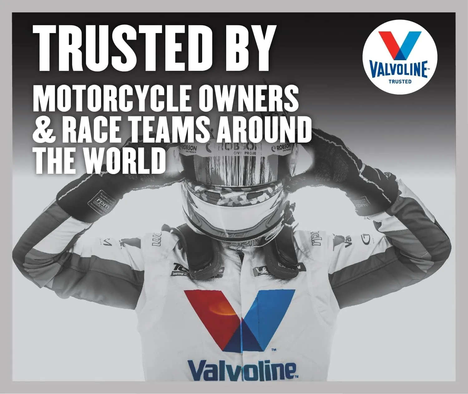 Valvoline 4-Stroke Motorcycle Full Synthetic SAE 10W-40 Motor Oil 1 QT, Case of 6