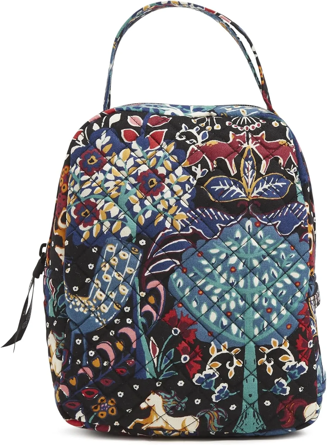 Vera Bradley Women's Cotton Lunch Bunch Lunch Bag, Enchantment, One Size