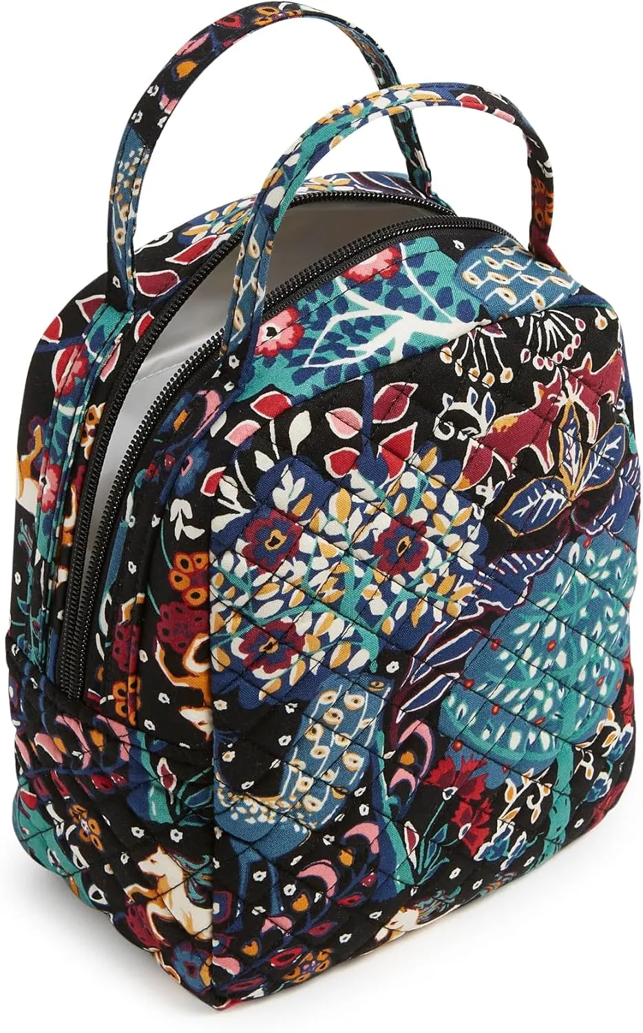 Vera Bradley Women's Cotton Lunch Bunch Lunch Bag, Enchantment, One Size