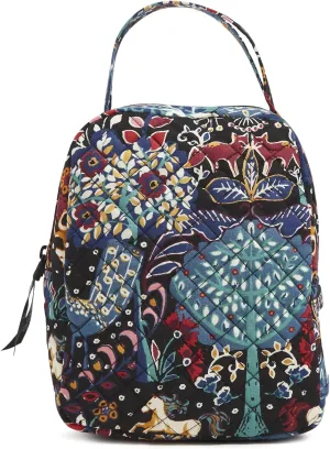 Vera Bradley Women's Cotton Lunch Bunch Lunch Bag, Enchantment, One Size
