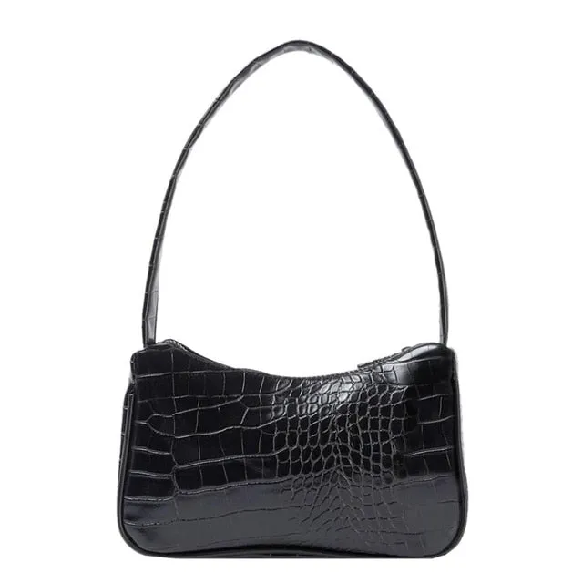 Vintage Retro Totes Bags For Women 2020 Fashion Handbag Soft Leather Female Small Subaxillary Bag Casual Retro Mini Shoulder Bag