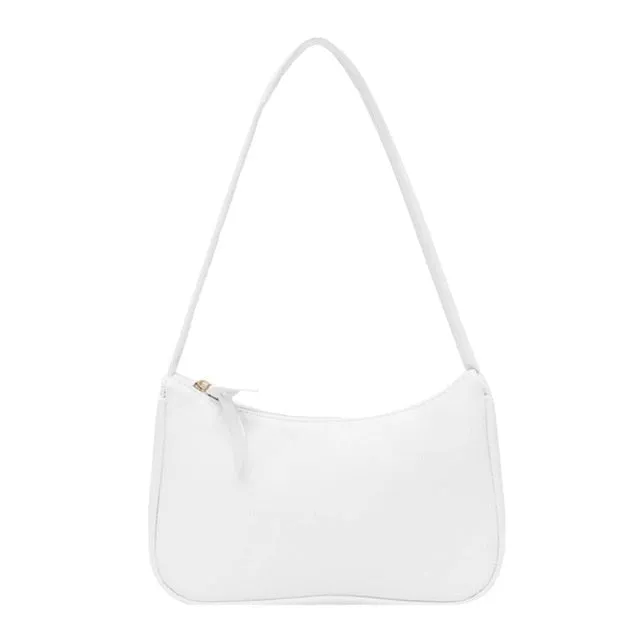 Vintage Retro Totes Bags For Women 2020 Fashion Handbag Soft Leather Female Small Subaxillary Bag Casual Retro Mini Shoulder Bag