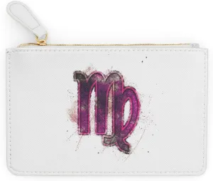 VIRGO Mini Clutch Wallet - Zodiac Sign Purse - VIRGO sign Clutch/VIRGO Zodiac clutch Wallet, Birthday Purse
