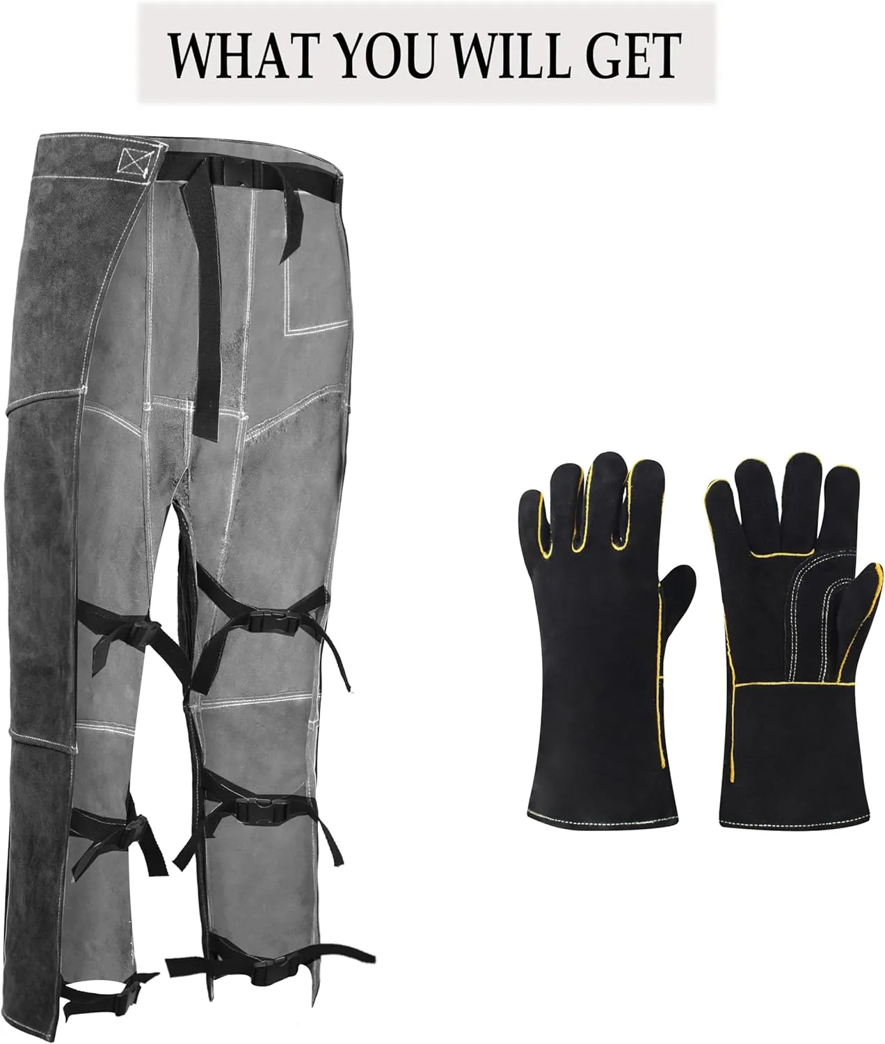 Welding Pants, Chainsaw Pants, Welder Chaps, Safety Leg Protection
