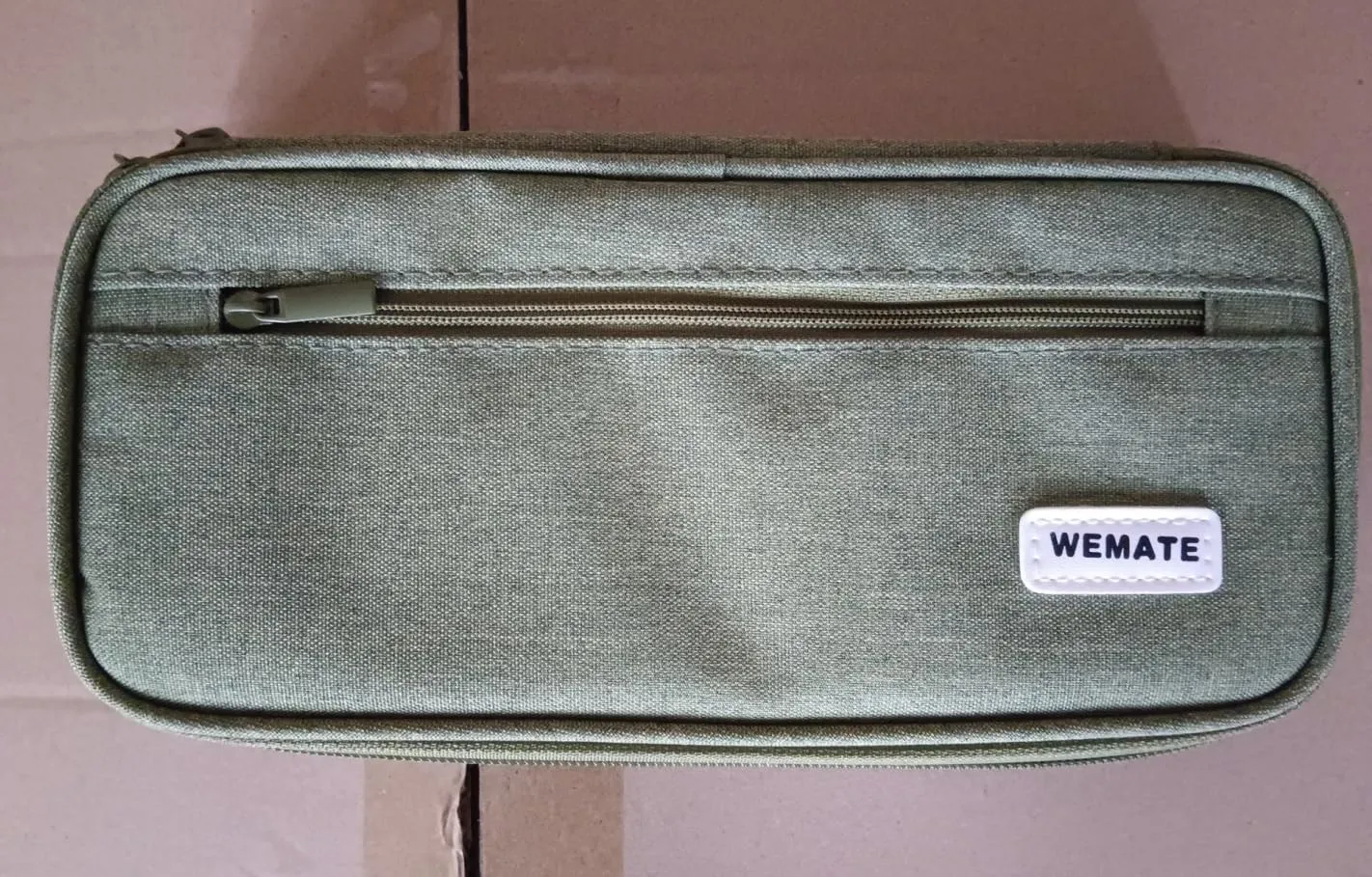 WEMATE Large Pencil Case, Big Capacity Pencil Pouch Stationery Pen Bag, Storage High Capacity Bag Pouch Holder Box Organizer, Marker Pen Case for Women & Men