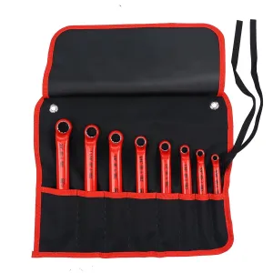 Wiha Tools Insul Box Wrench Set, 5/16" to 3/4", 8pcs., Multi, One Size (21096)
