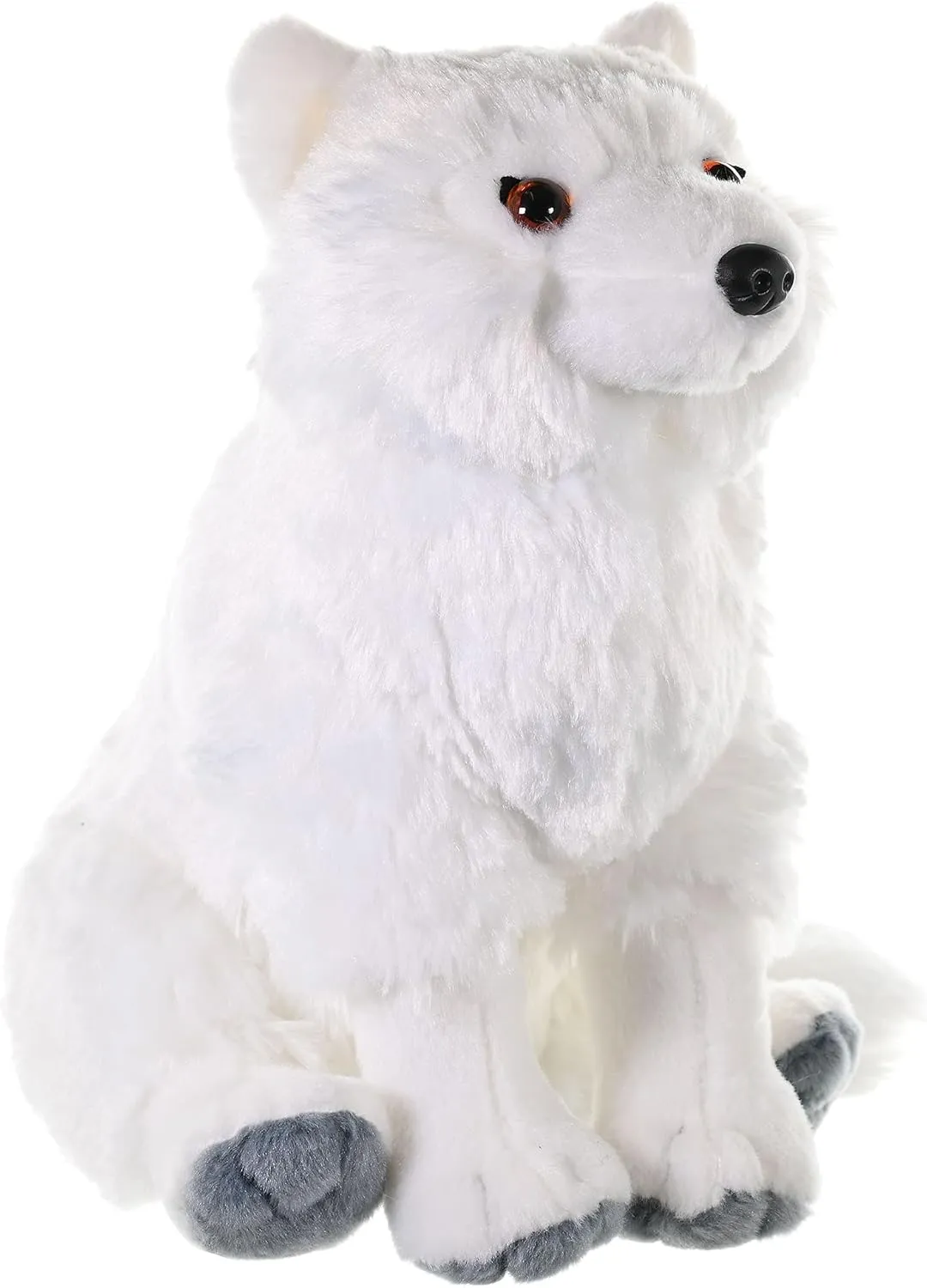 Wild Republic Arctic Fox Plush, Stuffed Animal, Plush Toy, Gifts for Kids, Cuddlekins 12 Inches