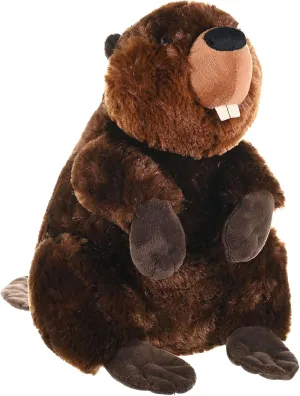 Wild Republic Beaver Plush, Stuffed Animal, Plush Toy, Kids Gifts, Cuddlekins, 12"