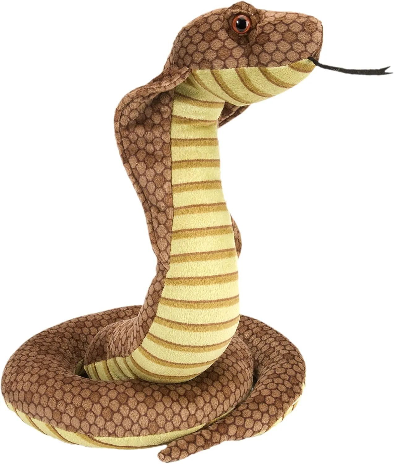 Wild Republic Cobra Plush, Stuffed Animal, Plush Toy, Gifts for Kids, Cuddlekins 12 Inches