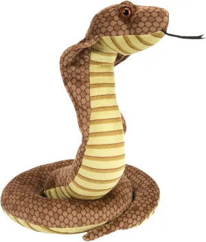 Wild Republic Cobra Plush, Stuffed Animal, Plush Toy, Gifts for Kids, Cuddlekins 12 Inches