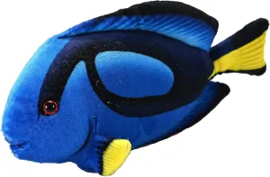 Wild Republic Coral Reef, Surgeonfish, Stuffed Animal, 6 inches, Gift for Kids, Plush Toy, Fill is Spun Recycled Water Bottles