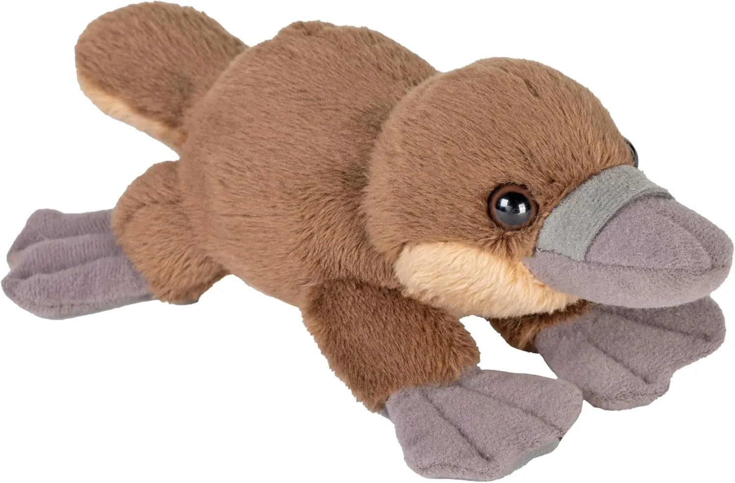 Wild Republic Pocketkins Eco Platypus, Stuffed Animal, 5 inch, Plush Toy, Eco-Friendly