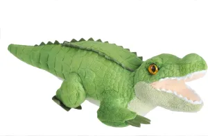 Wild Republic Wild Calls American Alligator Plush, Stuffed Animal, Plush Toy, Kids Gifts, 10 inches