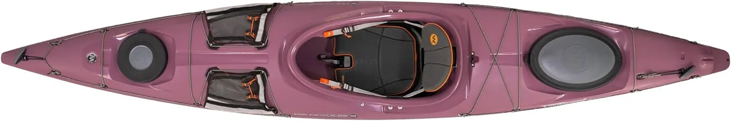 Wilderness Systems Tsunami 140 - Sit Inside Touring Kayak - Multiple Storage Options - Phase 3 Air Pro Seating - 14 ft - Purple Dawn