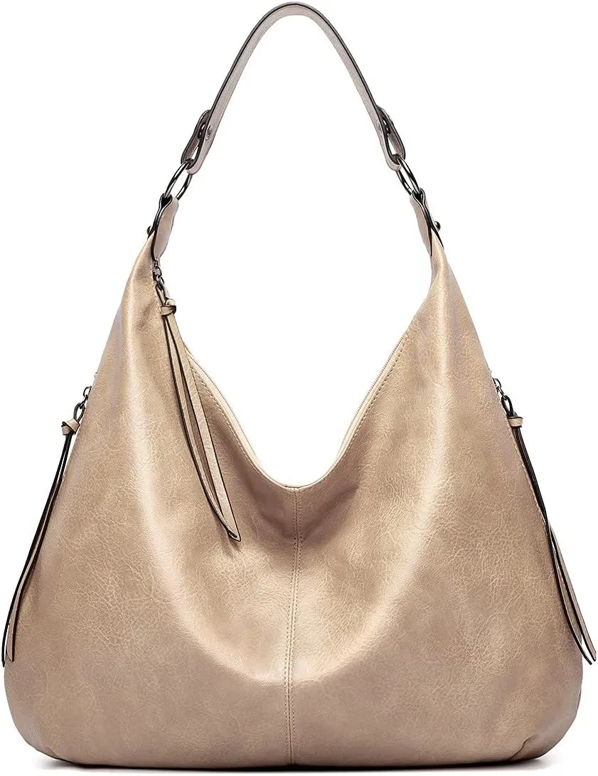 Women 3Pcs Tote Handbag PU Top-handle Shoulder Bag Big Satchel Messenger Purses
