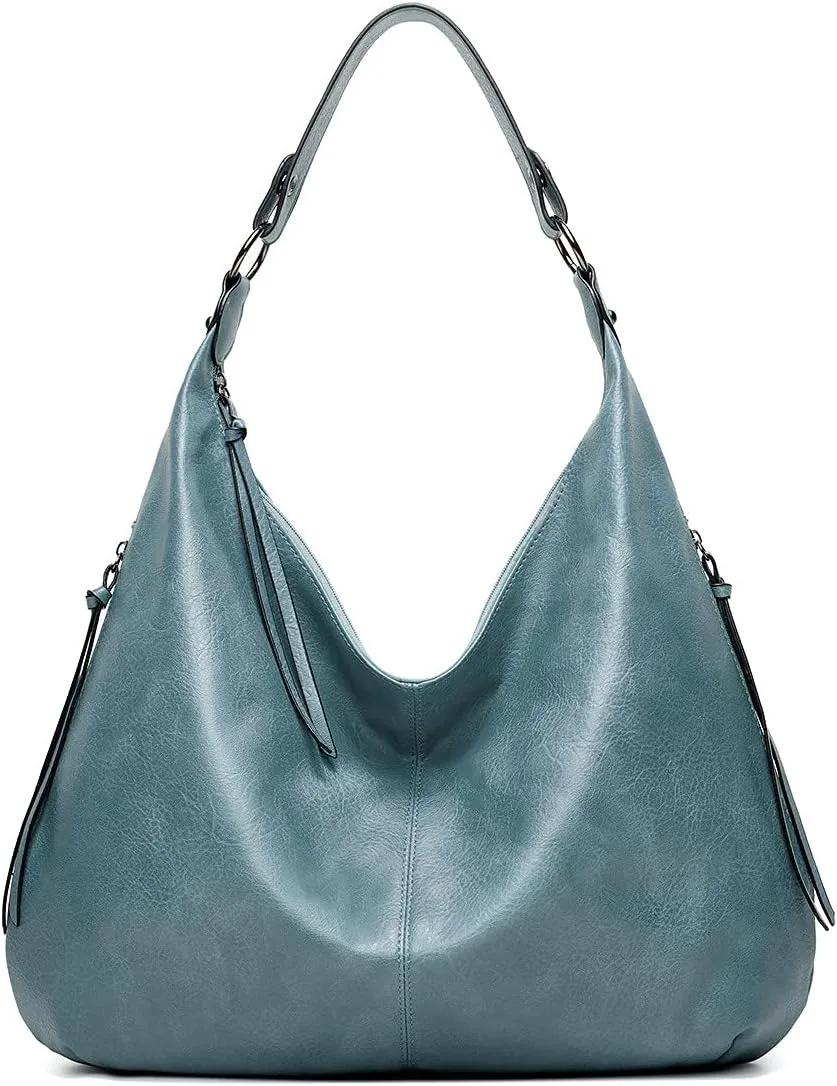 Women 3Pcs Tote Handbag PU Top-handle Shoulder Bag Big Satchel Messenger Purses