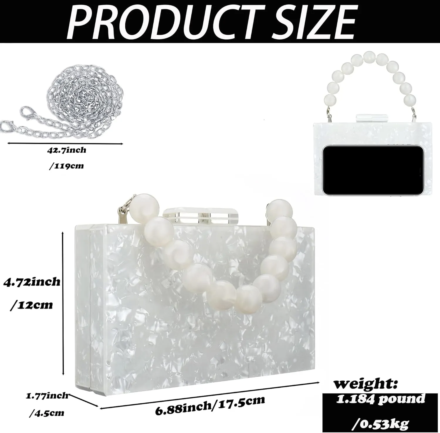 Women Acrylic Clutch Purse Leopard Print Evening Bag Chain Formal Handbag Party Bridal Wedding Clutch Purse for Women